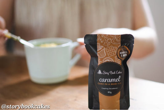Story Book Cakes - Caramel Mud Cake - In a Mug (80g)