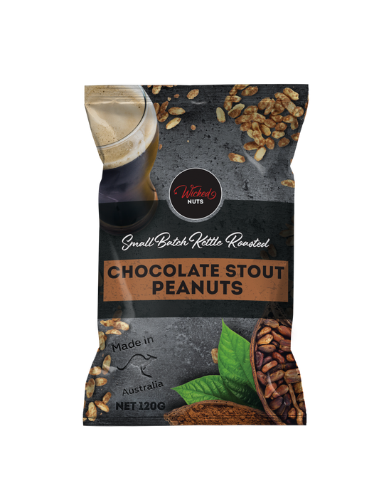 Wicked Nuts - Chocolate Stout Peanuts (120g)