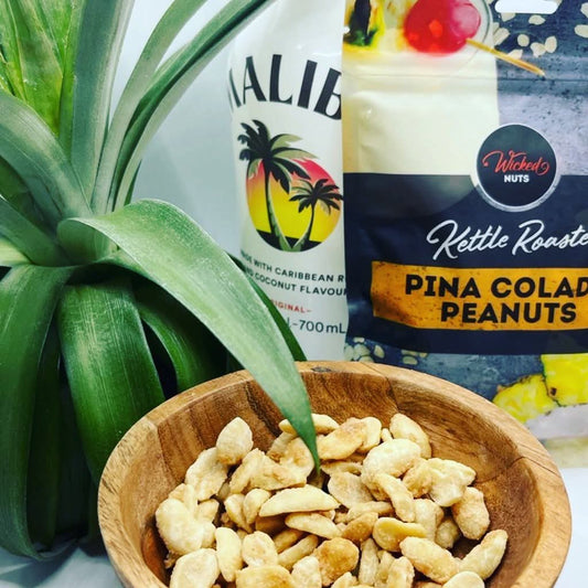 Wicked Nuts - Gluten Free, Dairy Free, Vegan - Pina Colada Peanuts