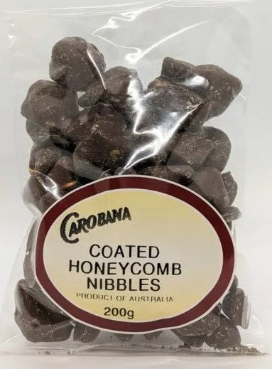 Carobana Carob Coated Honeycomb Nibbles 200g