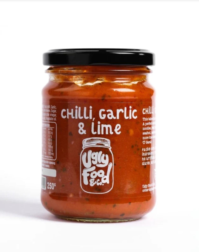Ugly Food & Co - Gluten Free, Dairy Free, Nut Free, Vegan Friendly - Chilli, Garlic & Lime (250g)