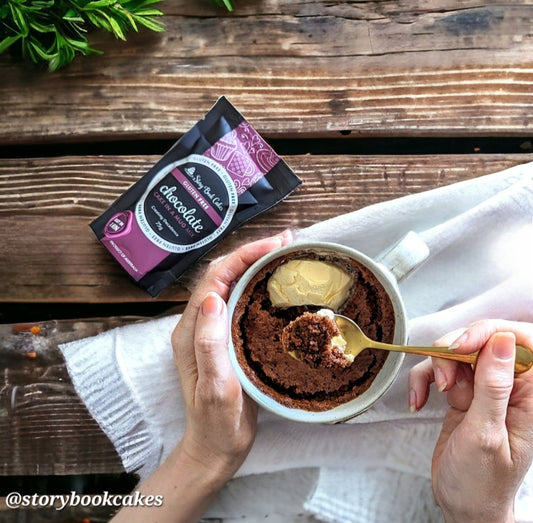 Story Book Cakes - Gluten Free - Chocolate Mud Cake Mix - in a Mug (80g)