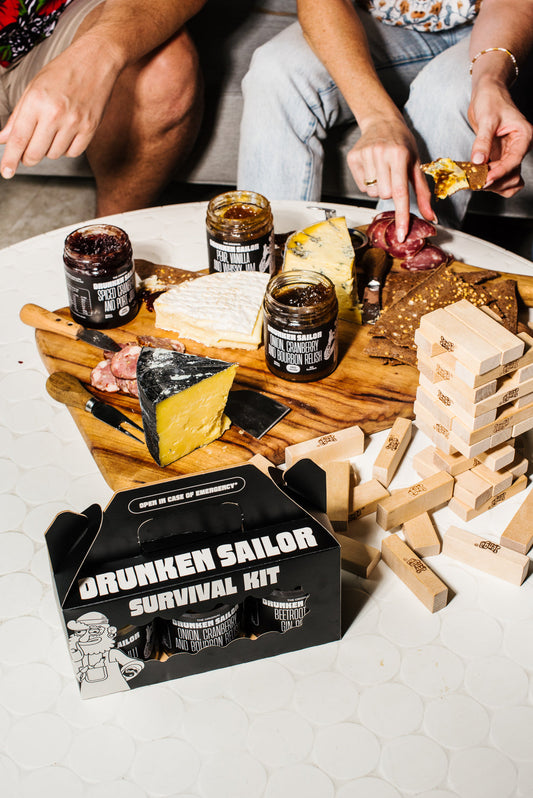 Drunken Sailor - Best Sellers Relish Taster Triple Gift Pack (3 x 260g) - Gluten Free, Dairy Free, Vegan - Hand-crafted in Australia