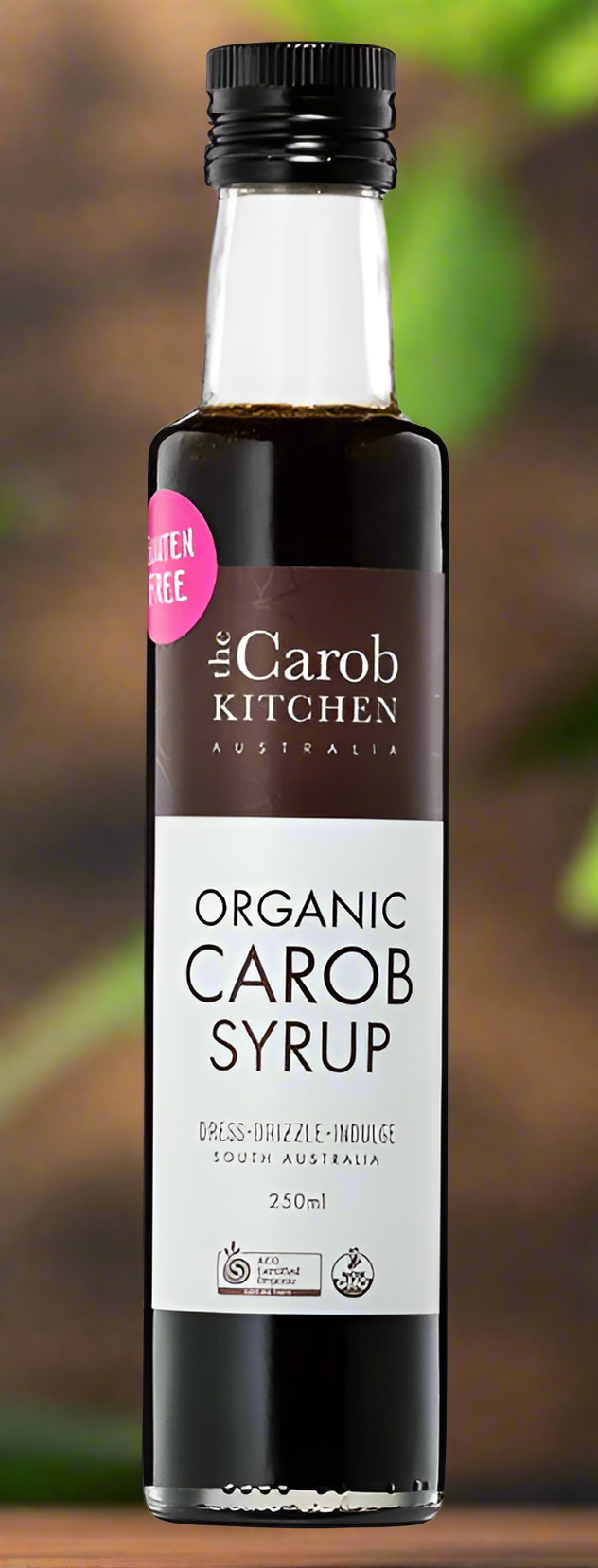 Organic Carob Syrup 100% Pure (250mL)