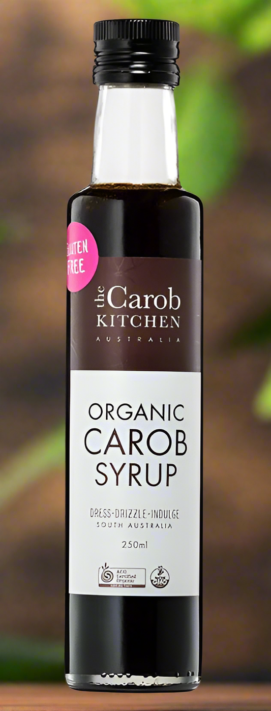 Organic Carob Syrup 100% Pure (250mL)