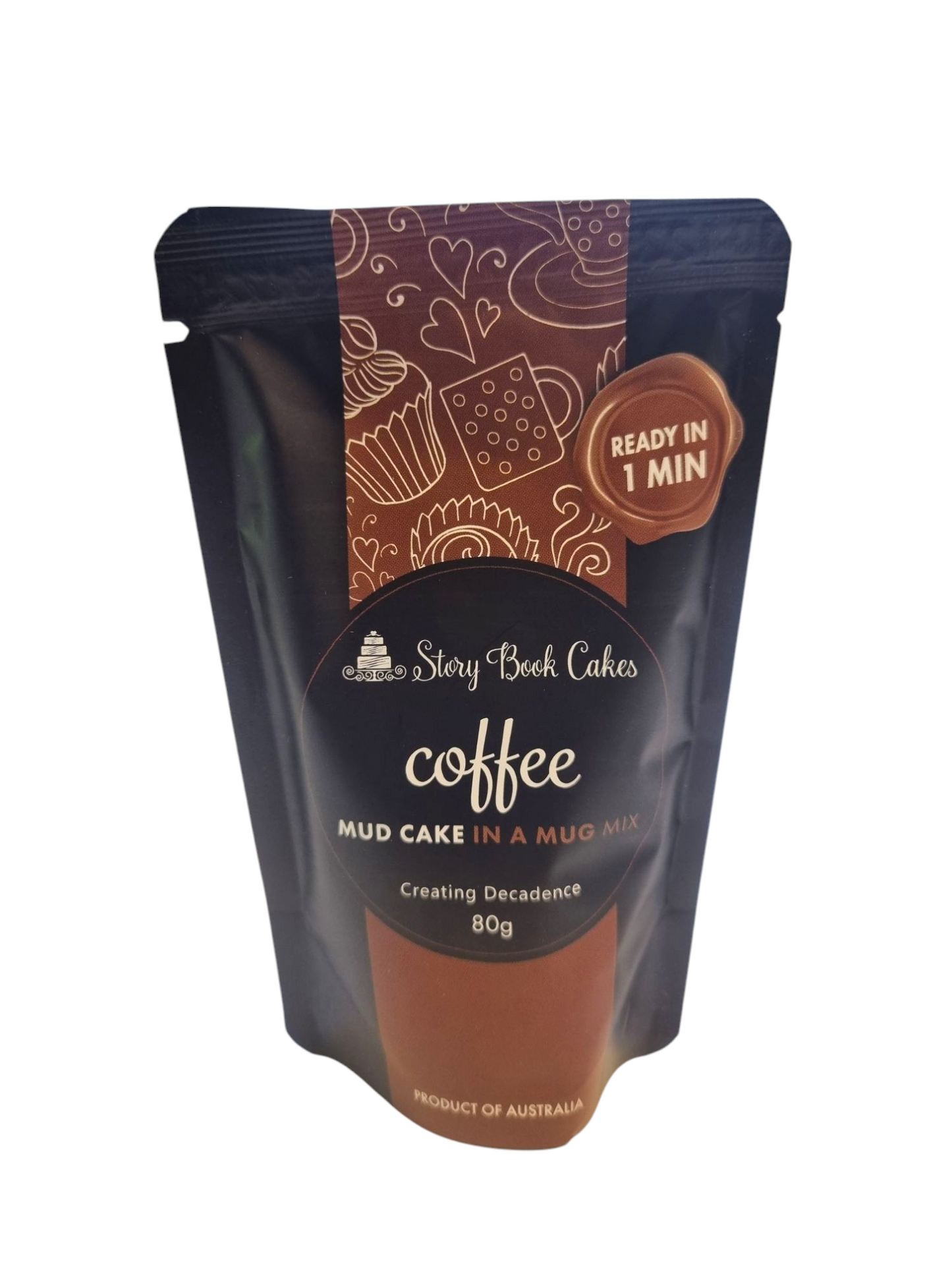 Story Book Cakes - Coffee Mud Cake - In a Mug (80g)