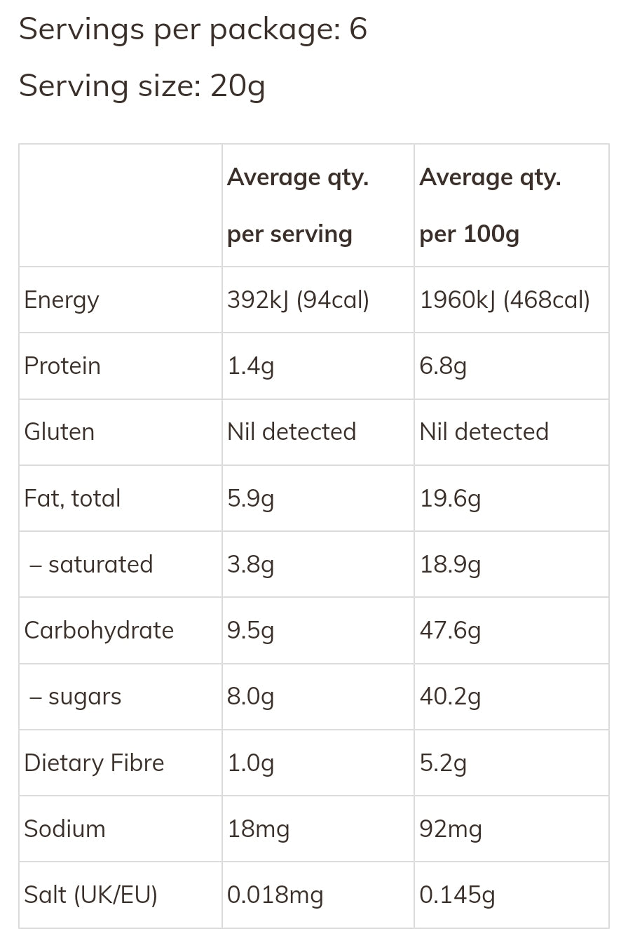 The Carob Kitchen - Banjo Bites Carob Sultanas Multi Pack - Gluten Free, No Added Sugar