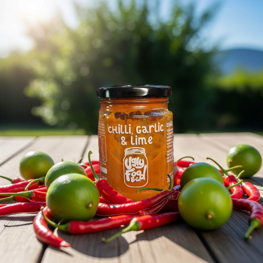 Ugly Food  & Co - Gluten Free, Dairy Free, Nut Free, Vegan Friendly - Chilli, Garlic & Lime (250g)