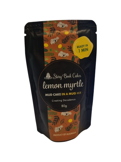 Story Book Cakes - Lemon Myrtle Mud Cake - In a Mug (80g)