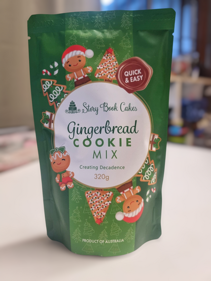 Christmas - Story Book Cakes - Gingerbread Cookie Mix (320g) - Quick n Easy