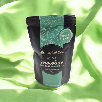 Story Book Cakes - Choc Mint Mud Cake - In a Mug (80g)