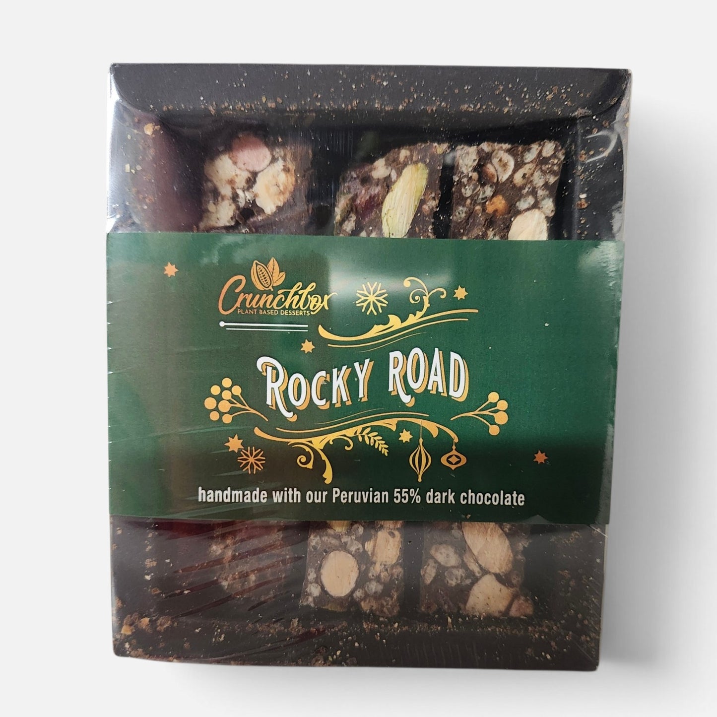 Crunchbox - Traditional Rocky Road Gift Box (160g) - Gluten Free, Dairy Free, Vegan