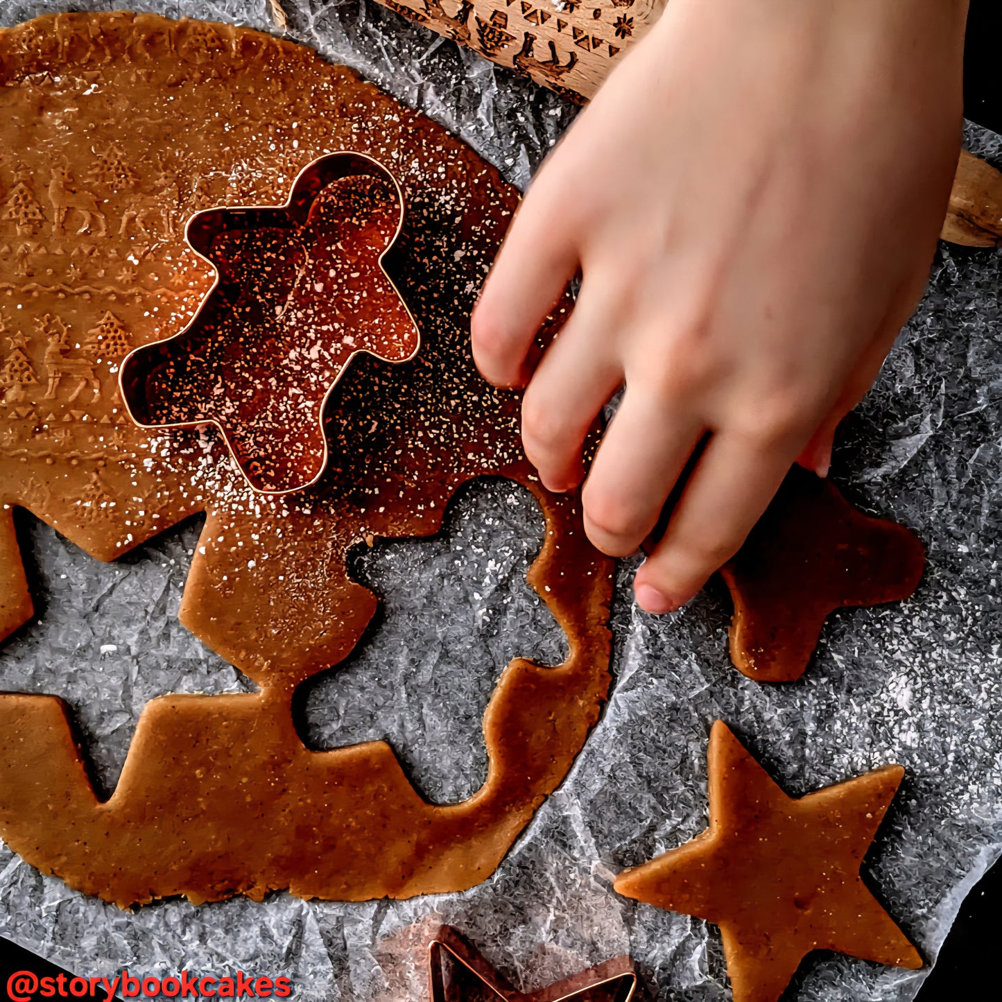 Christmas - Story Book Cakes - Gingerbread Cookie Mix (320g) - Quick n Easy