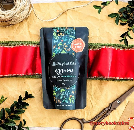 Christmas - Limited Edition - Story Book Cakes - Eggnog Mud Cake - In a Mug (80g)