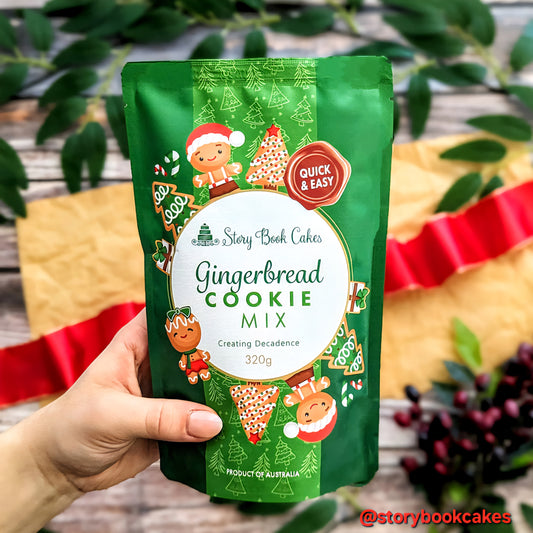 Christmas - Story Book Cakes - Gingerbread Cookie Mix (320g) - Quick n Easy