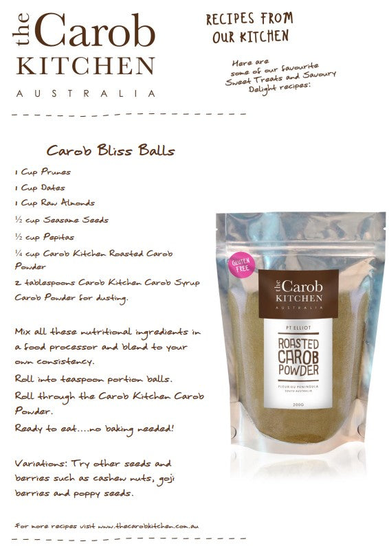 Organic Roasted Carob Powder