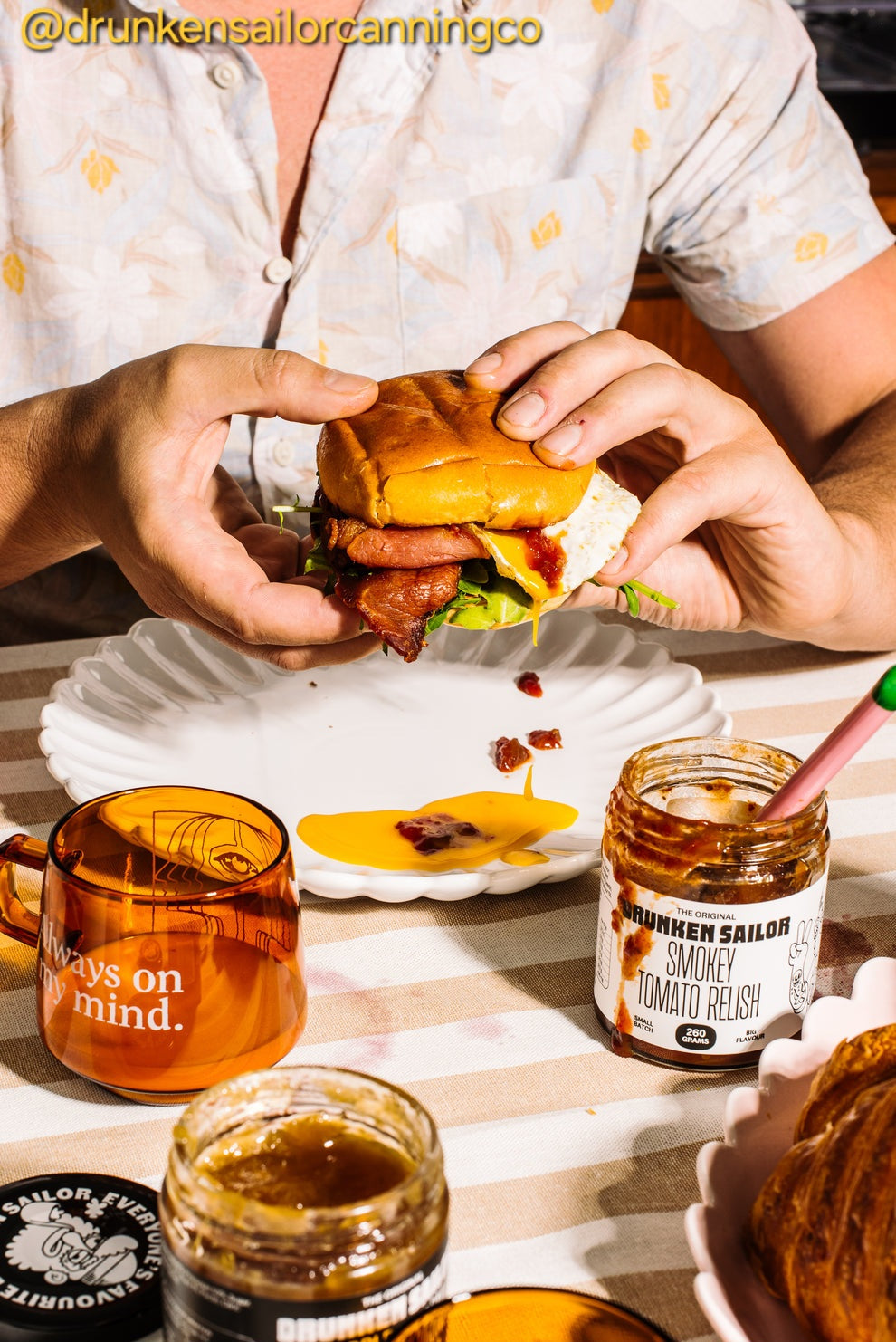 Drunken Sailor - Gluten Free, Dairy Free, Vegan - Smokey Tomato Relish (260g) - Award Winning