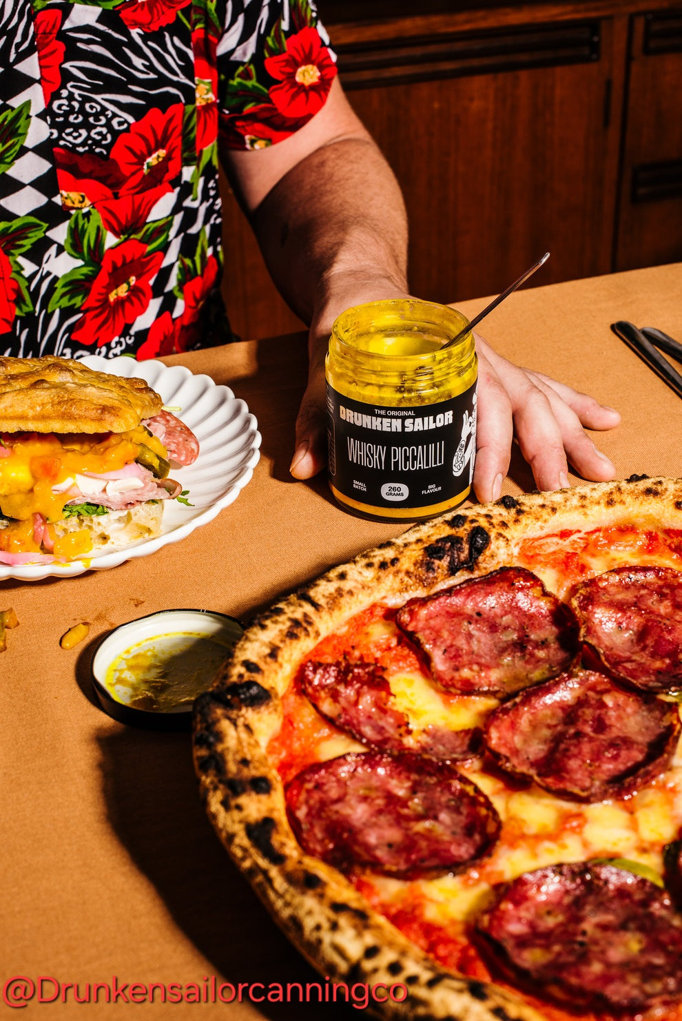 Drunken Sailor - Whiskey Piccalilli Relish (260g) - Gluten Free, Dairy Free, Vegan - Mild