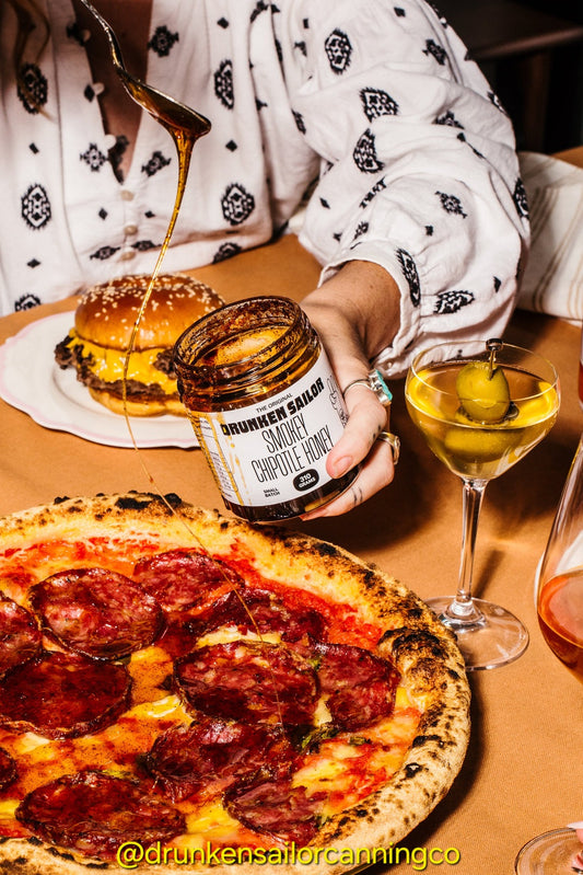 Drunken Sailor - Gluten Free, Dairy Free, Vegetarian - Smokey Chipotle Honey Squeezy Bottle (400ml)