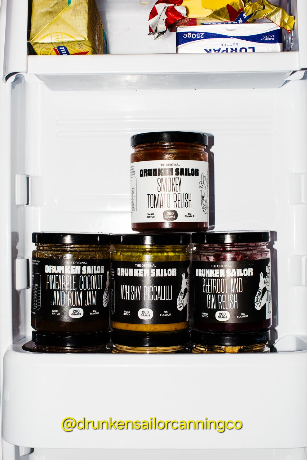 Drunken Sailor - Beetroot & Gin Relish (260g) - Gluten Free, Dairy Free, Vegan - Mild