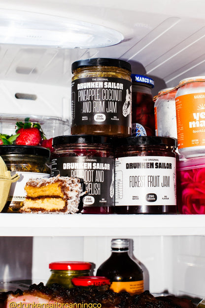 Drunken Sailor - Gluten Free, Dairy Free, Vegan - Pineapple Coconut Rum Jam (290g)