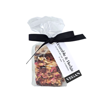 Bramble and Hedge Nougat VEGAN Wild Raspberry and Vanilla - HALF Bar