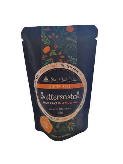 Christmas - Limited Edition - Gluten Free, Egg Free - Story Book Cakes - Butterscotch Mud Cake - In a Mug (75g)