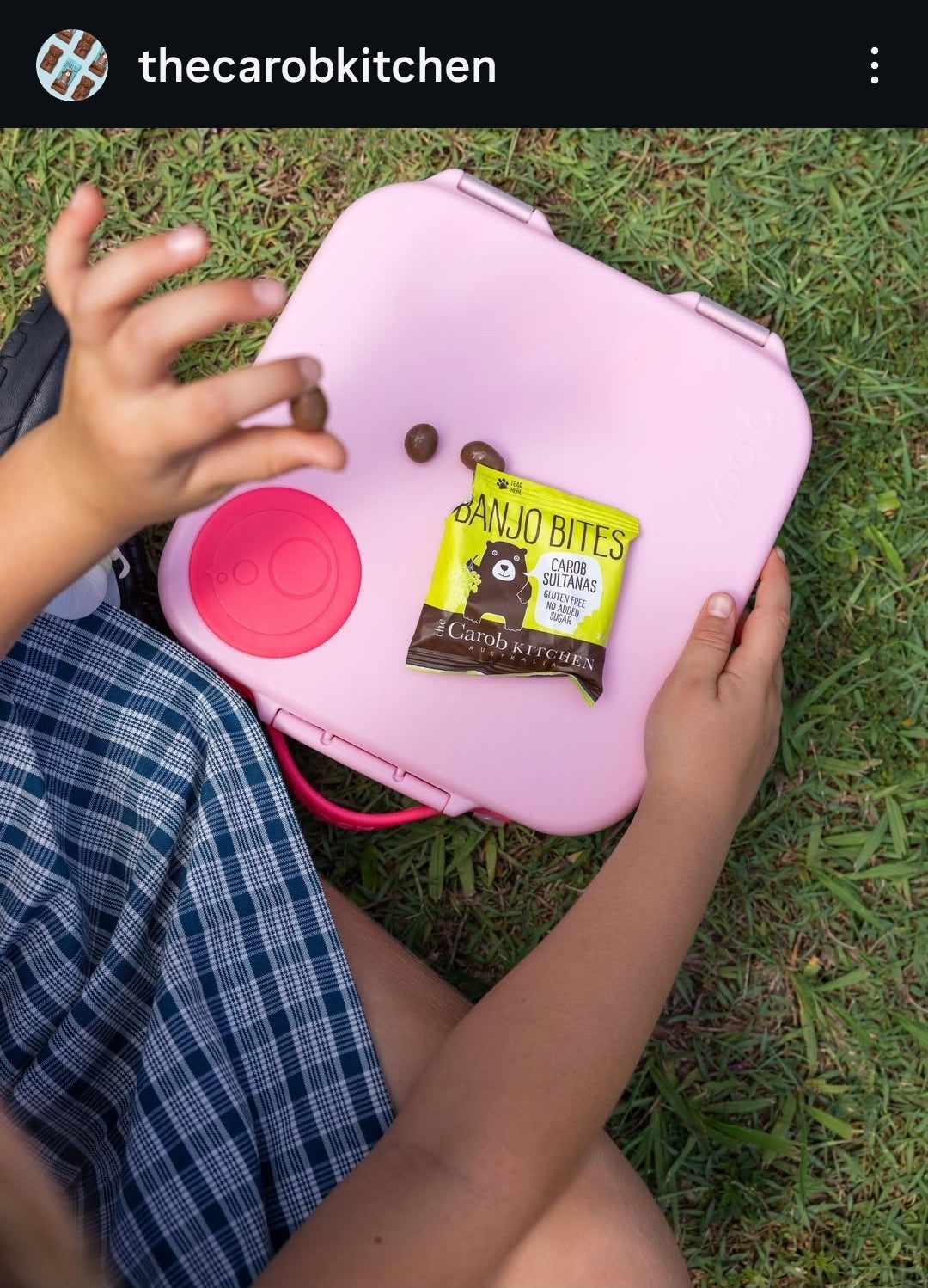 The Carob Kitchen - Banjo Bites Carob Sultanas Multi Pack - Gluten Free, No Added Sugar